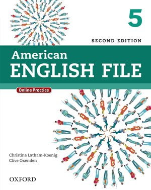جلد کتاب زبان انگلیسی American English File book 5