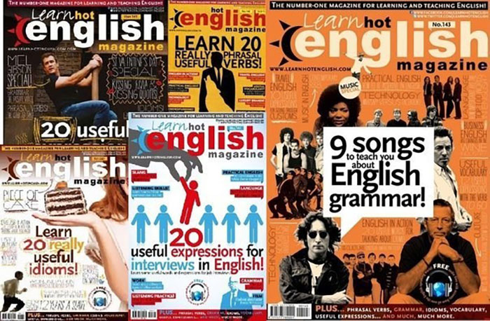 مجله برای تقویت زبان انگلیسی