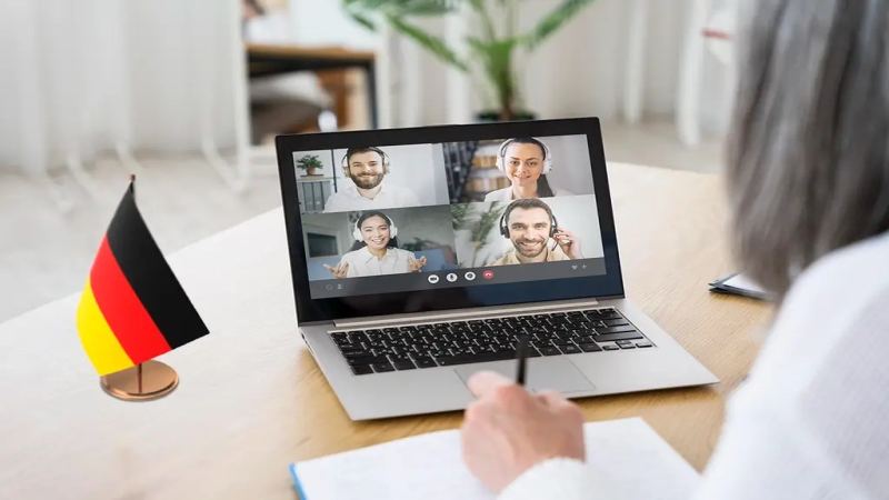 دوره‌ زبان آلمانی آنلاین