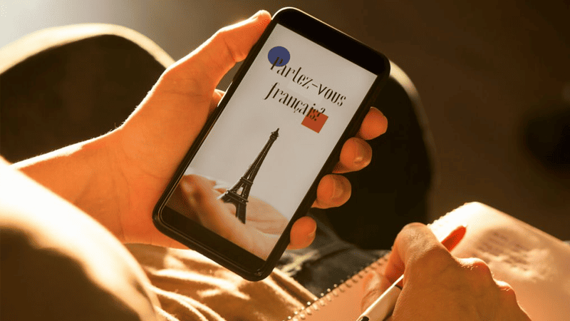 برنامه برای یادگیری زبان فرانسوی