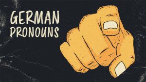 انواع ضمایر زبان آلمانی