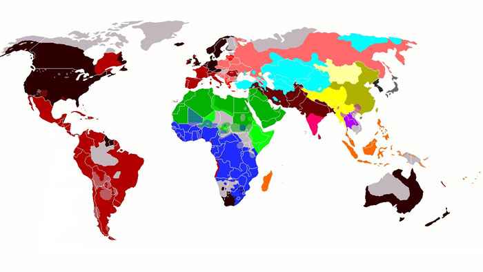 رتبه بندی زبان های دنیا براساس جمعیت
