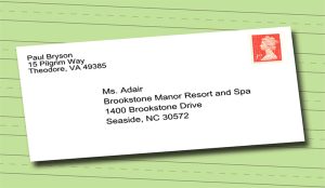 روش درست نامه نگاری به انگلیسی