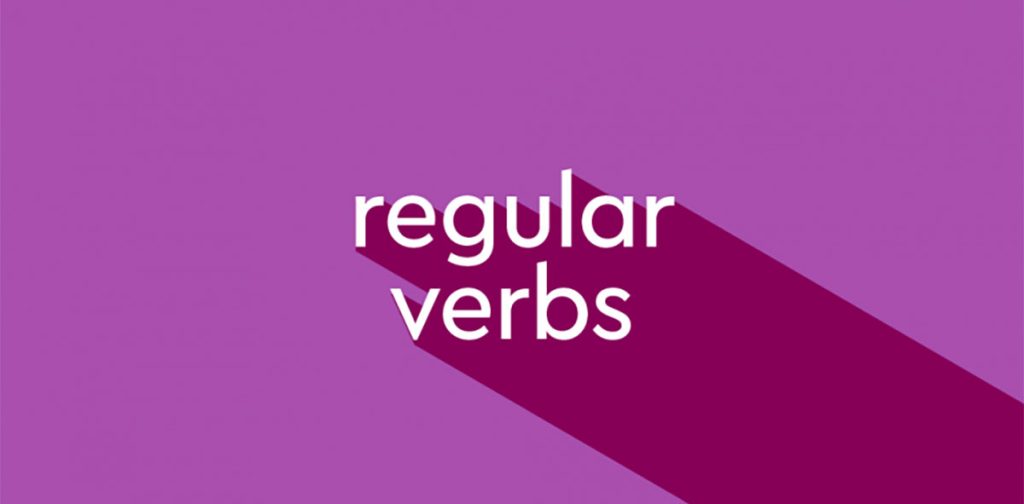 افعال باقاعده انگلیسی