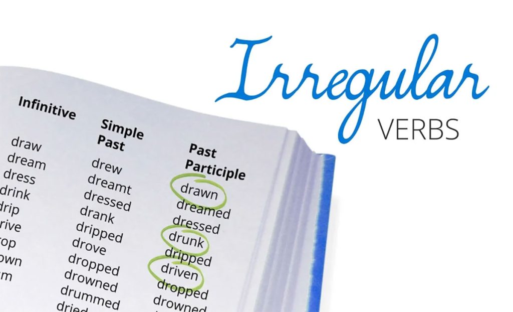 افعال بی‌ قاعده در انگلیسی