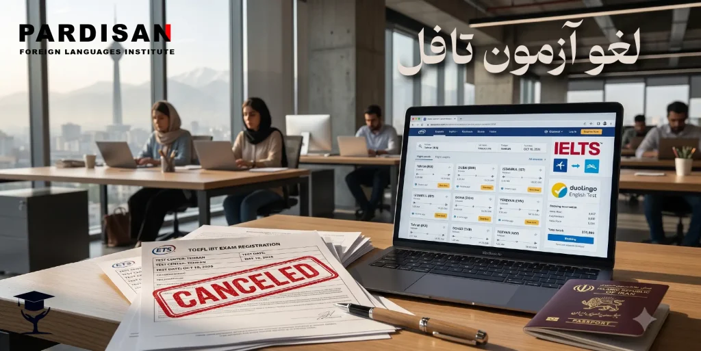لغو آزمون تافل